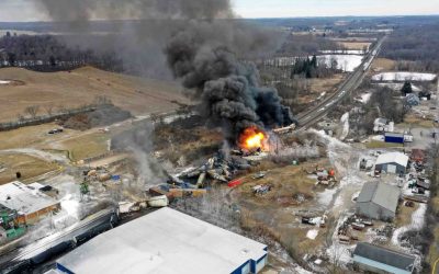 Humanitarian Aid for Train Derailment